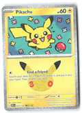 Pikachu Holo Pikachu Rare ME 30th Celebration 029/128 NM James Turner