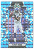 Randy Moss Panini Mosaic - Reactive Blue Mosaic 155 2023 Minnesota Vikings