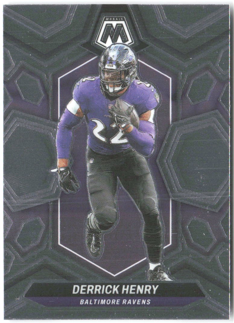 Derrick Henry Panini Mosaic 16 2024 Baltimore Ravens