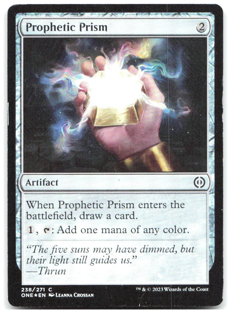 Prophetic Prism Foil C Phyrexia All Will Be One 238 NM Leanna Crossan