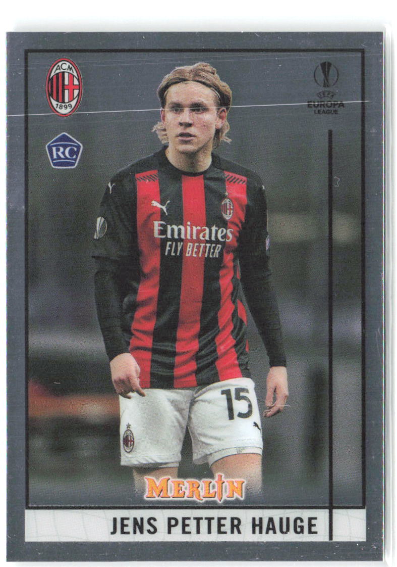 Jens Petter Hauge Merlin UEFA Champions League 70 2020-21 A.C. Milan RC