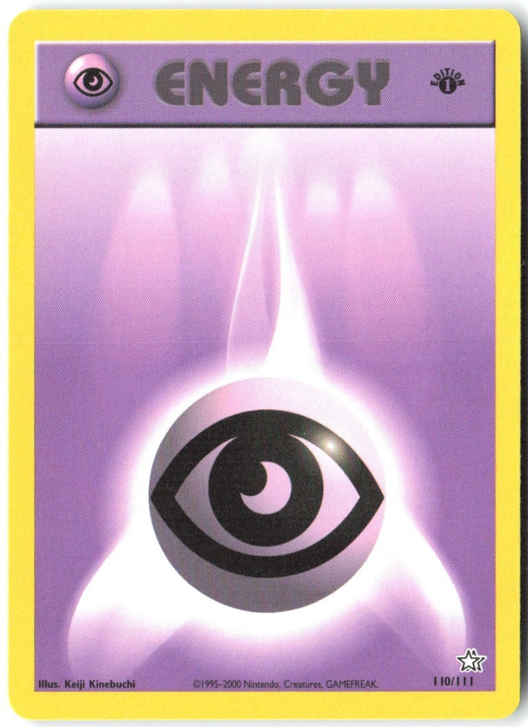 Psychic Energy 1st Edition Common Neo Genesis 110/111 NM Keiji Kinebuchi