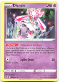 Diancie OFF CENTER ERROR Holo Rare SWSH10 Astral Radiance 068/189 NM Yuu Nishida