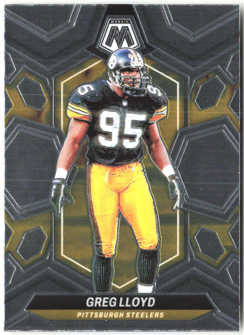 Greg Lloyd Panini Mosaic 233 2024 Pittsburgh Steelers