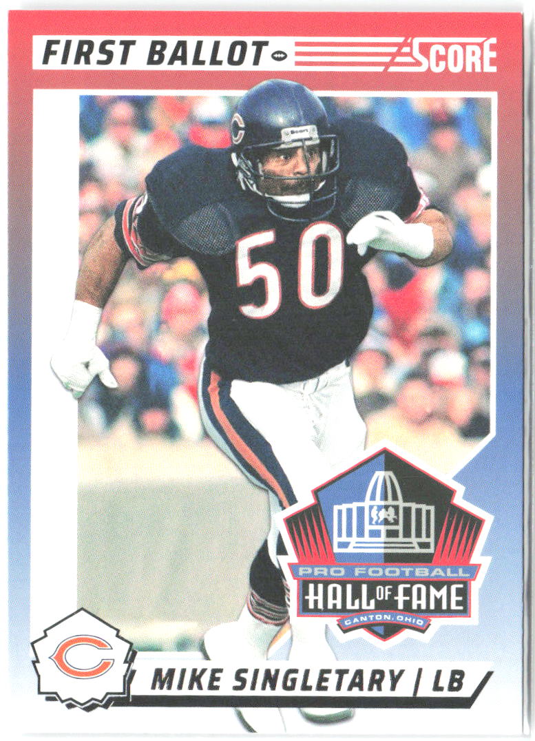 Mike Singletary Score - First Ballot 4 2024 Chicago Bears