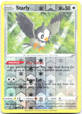Starly Reverse Holo Common SWSH03 Darkness Ablaze 145/189 NM Naoyo Kimura