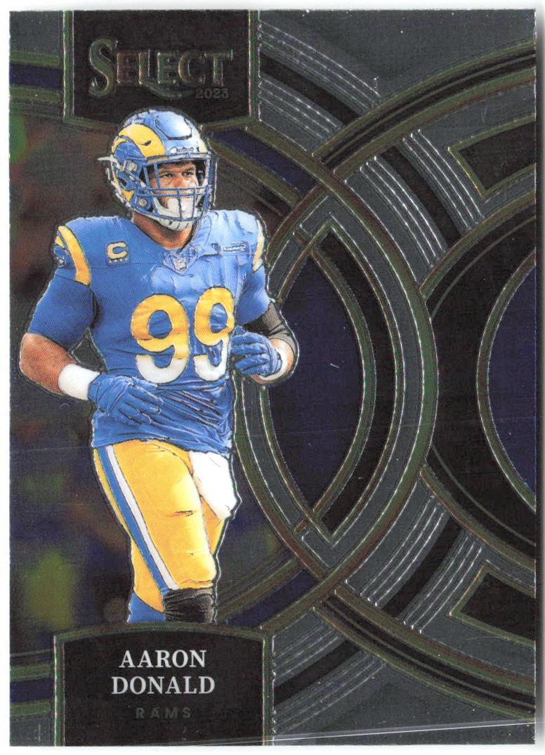 Aaron Donald Panini Select 113 2023 Los Angeles Rams