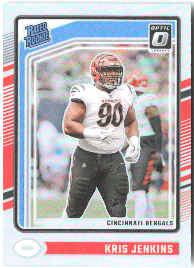 Kris Jenkins Donruss Optic - Holo 265 2024 Cincinnati Bengals