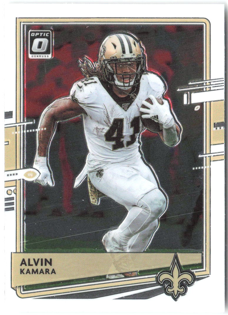 Alvin Kamara Donruss Optic 70 2020 New Orleans Saints