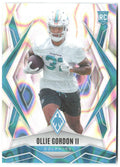 Ollie Gordon II Panini Phoenix - Silver Lava Prizm 198 2025 Miami Dolphins