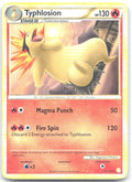 Typhlosion Rare HeartGold SoulSilver 32/123 LP Kagemaru Himeno