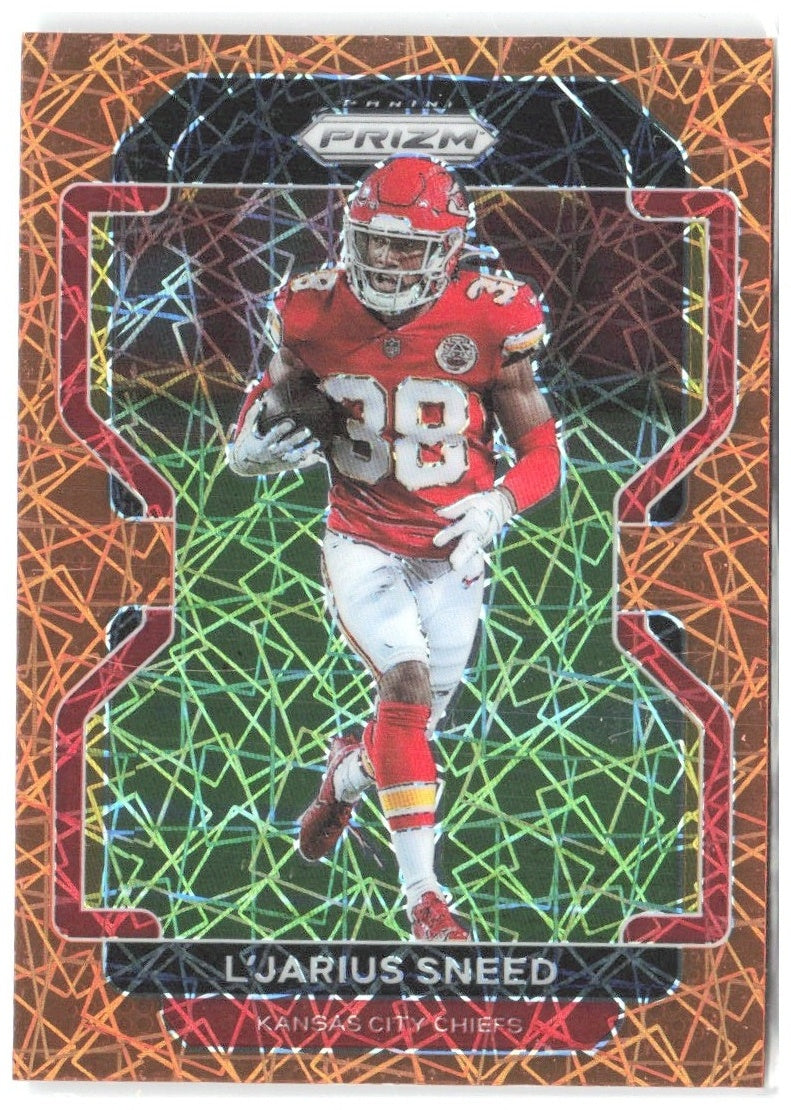 L'Jarius Sneed Panini Prizm - Lazer 195 2021 Kansas City Chiefs