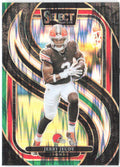 Jerry Jeudy Panini Select - Black & Green Prizm Shock 169 2024 Cleveland Browns