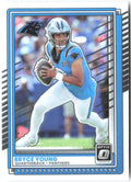 Bryce Young Donruss Optic 139 2025 Carolina Panthers