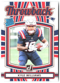 Kyle Williams Donruss - Rated Rookies Throwback 48 2025 New England Patriots