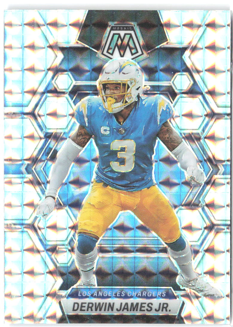 Derwin James Jr. Panini Mosaic - Mosaic 133 2023 Los Angeles Chargers