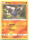 Drilbur Reverse Holo Common SM Cosmic Eclipse 114/236 NM Suwama Chiaki