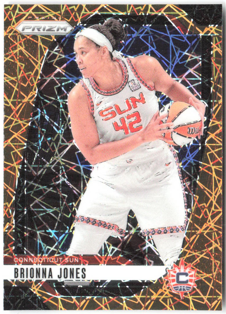 Brionna Jones Panini Prizm WNBA - Orange Velocity Prizms 27 2024 Connecticut Sun
