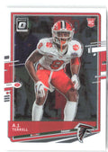 A.J. Terrell Donruss Optic 105 2020 Atlanta Falcons RC