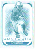 De'Von Achane Panini Phoenix - Contours 20 2025 Miami Dolphins