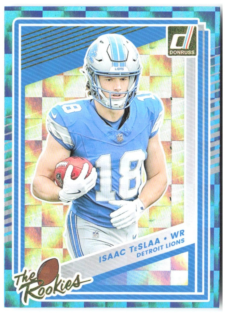 Isaac TeSlaa Donruss - The Rookies 35 2025 Detroit Lions