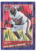 Tristan Wirfs Donruss Optic - Purple Shock 129 2020 Tampa Bay Buccaneers
