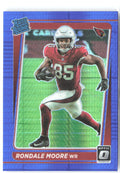 Rondale Moore Donruss Optic - Blue Hyper 217 2021 Arizona Cardinals