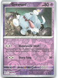 Greavard Reverse Holo Common SV01 Scarlet & Violet Base Set 105/198 NM