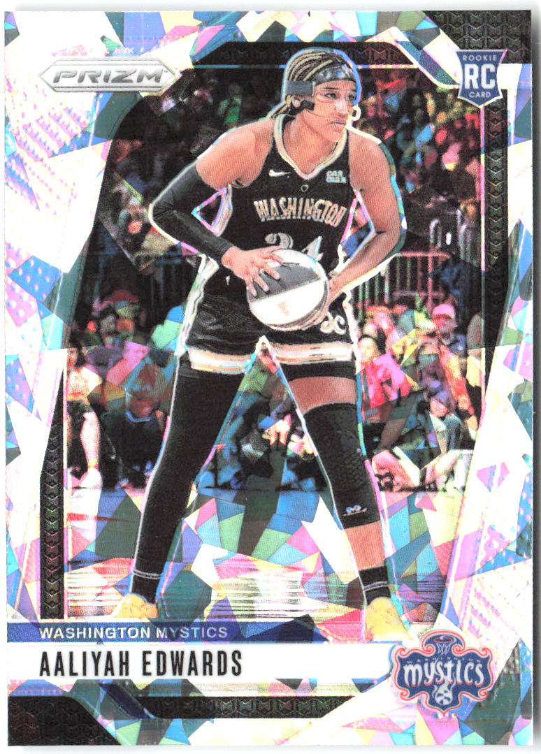Aaliyah Edwards Panini Prizm WNBA - Ice Prizms 70 2024 Washington Mystics