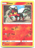 Litten Reverse Holo Common SM Base Set 24/149 NM