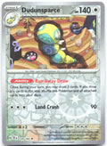 Dudunsparce Reverse Holo Rare SV05: Temporal Forces 129/162 NM Teeziro