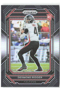 Desmond Ridder Panini Chronicles - Prizm Black Silver PB-9 2022 Atlanta Falcons