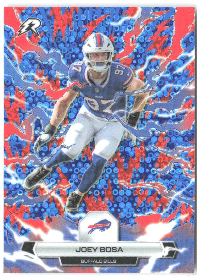 Joey Bosa Topps Resurgence - Blue & Orange Spark Refractor 12 2025 Buffalo Bills