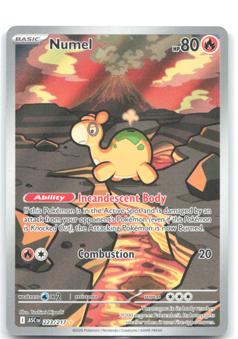 Numel Holo Illustration Rare ME: Ascended Heroes 223/217 NM Ounishi