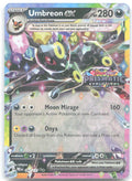 Umbreon ex Prismatic Evolutions Stamp Holo Promo 060/131 NM 5ban Graphics