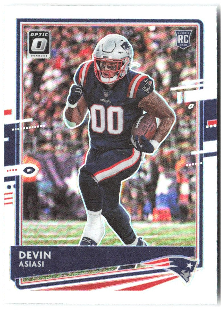Devin Asiasi Donruss Optic - Holo 146 2020 New England Patriots