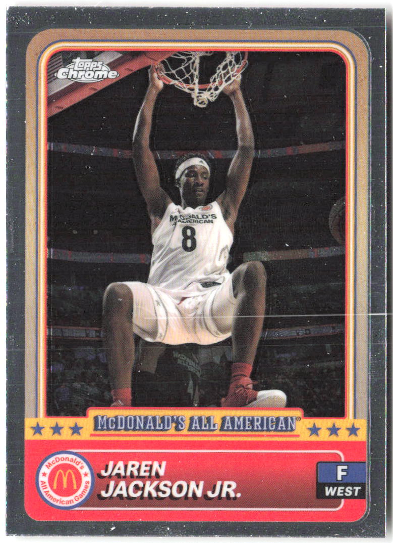 Jaren Jackson Jr. Topps Chrome McDonald's All-American 94 2024