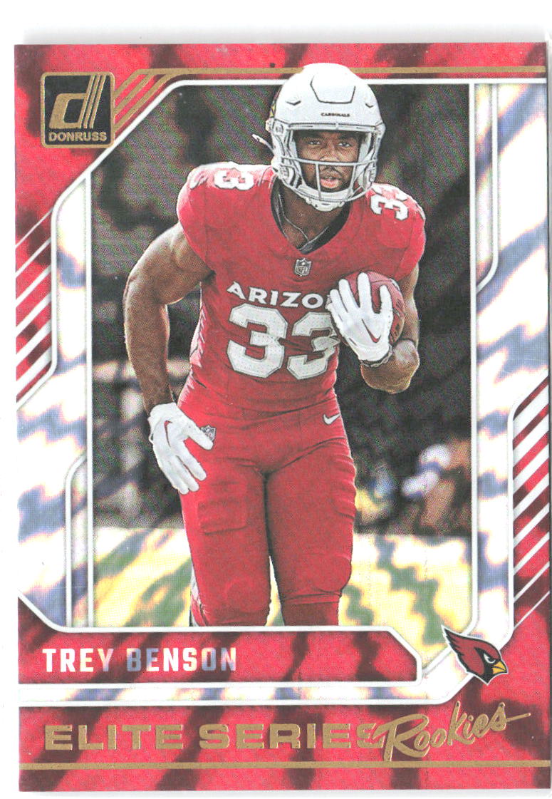 Trey Benson Donruss - Elite Series Rookies 25 2024 Arizona Cardinals