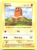 Diglett Unlimited Common Base Set Shadowless 047/102 LP Keiji Kinebuchi