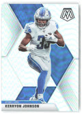 Kerryon Johnson Panini Mosaic - Prizm Silver 73 2020 Detroit Lions