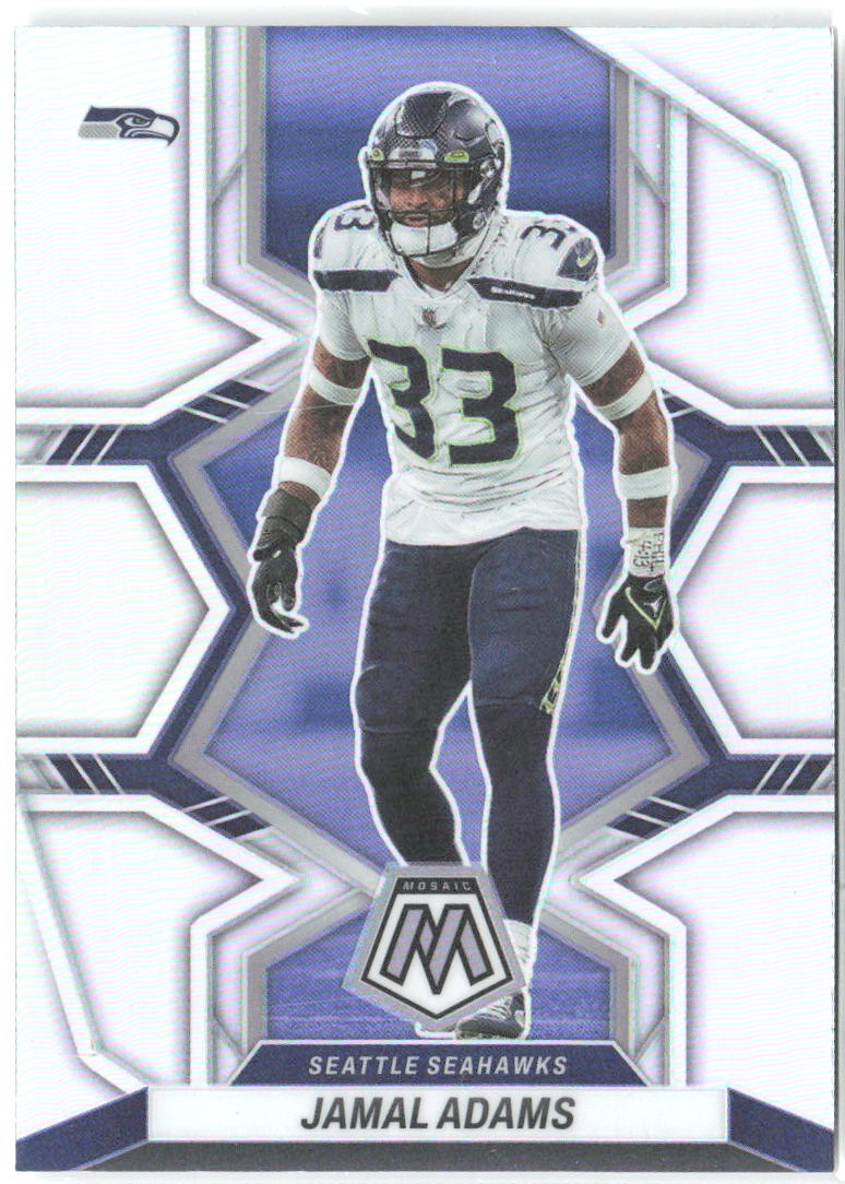 Jamal Adams Panini Mosaic - Silver 228 2022 Seattle Seahawks