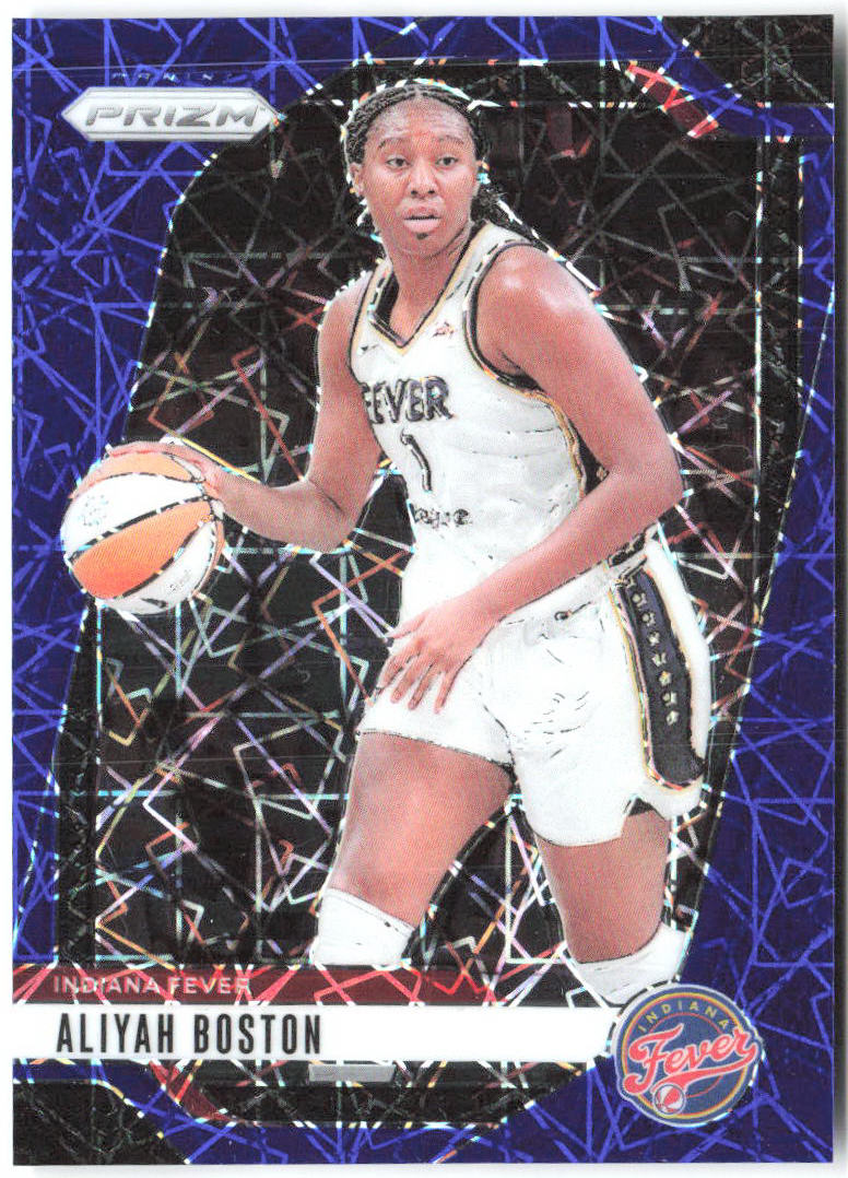 Aliyah Boston Panini Prizm WNBA - Blue Velocity Prizms 3 2024 Indiana Fever