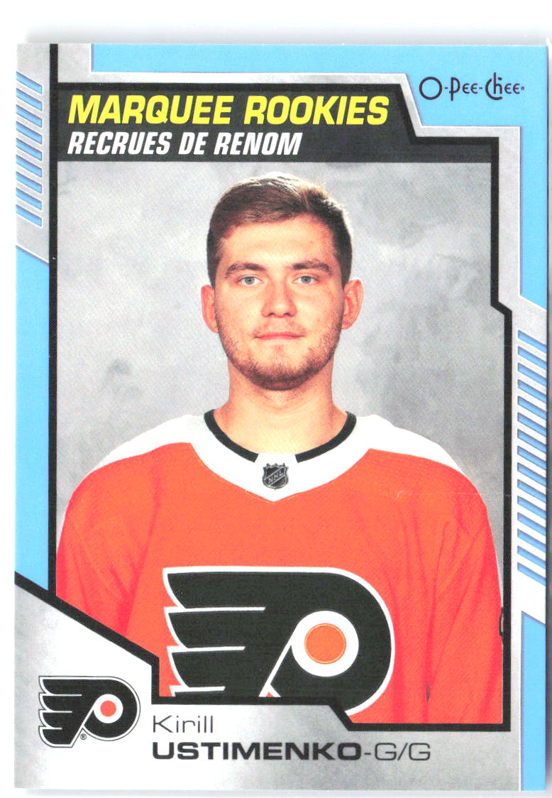 Kirill Ustimenko Upper Deck - 2020-21 O-Pee-Chee Update Blue 641 2020-21 Philadelphia Flyers RC