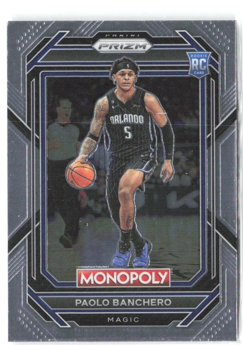 Paolo Banchero Panini Prizm Monopoly 66 2022-23 Orlando Magic
