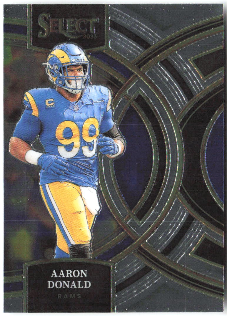 Aaron Donald Panini Select 113 2023 Los Angeles Rams
