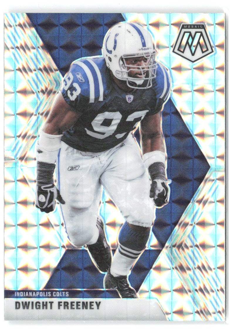 Dwight Freeney Panini Mosaic - Prizm 94 2020 Indianapolis Colts