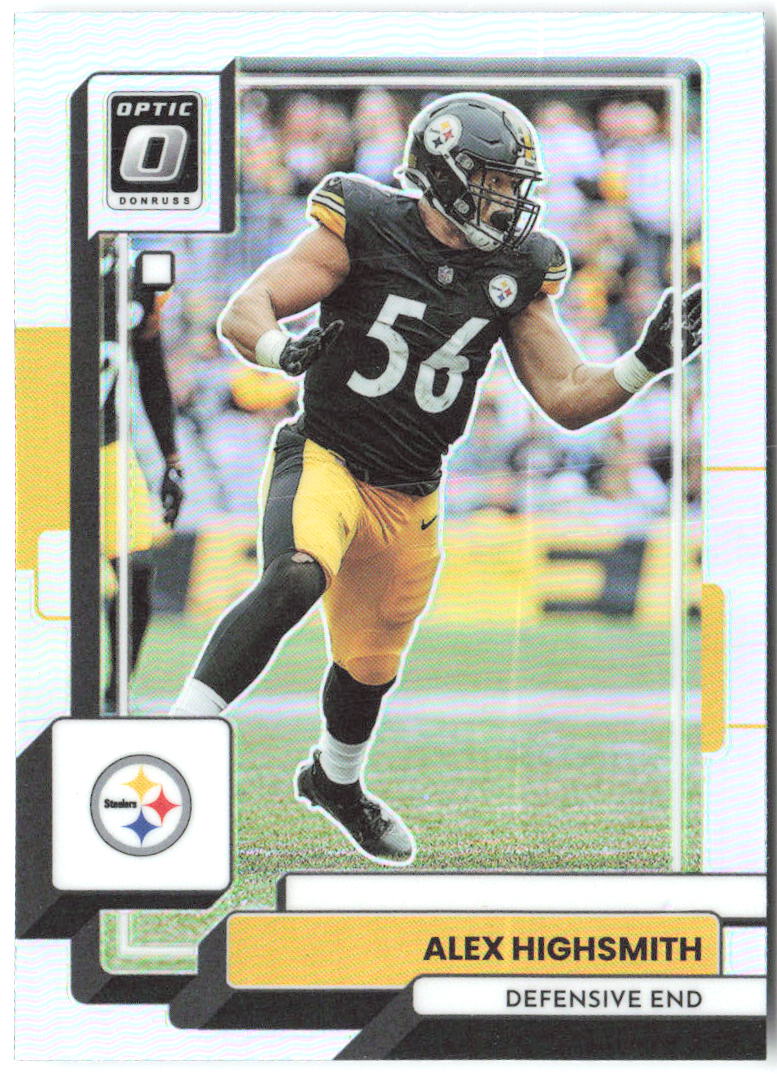 Alex Highsmith Donruss Optic - Holo 165 2022 Pittsburgh Steelers
