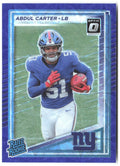 Abdul Carter Donruss - Optic Rated Rookies Blue Scope 315 2025 New York Giants