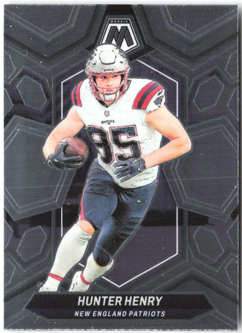 Hunter Henry Panini Mosaic 152 2024 New England Patriots