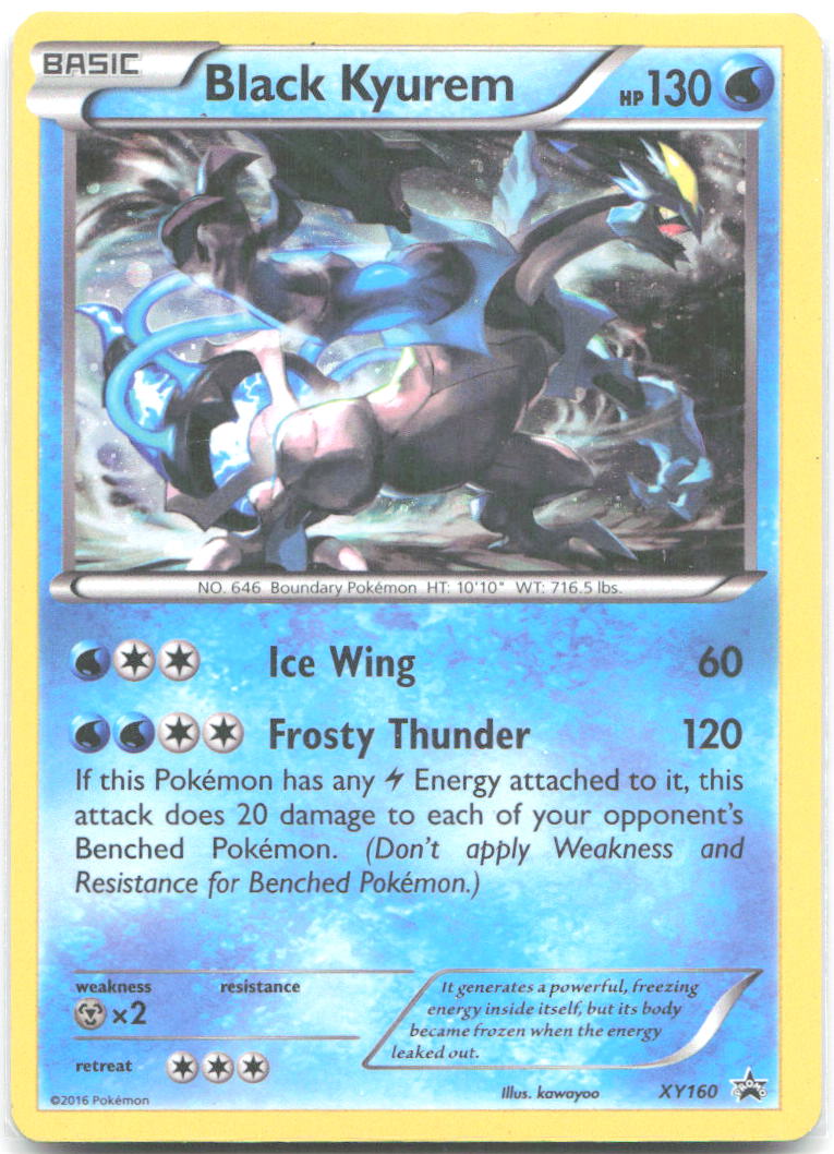 Black Kyurem Holo Promo XY Promos XY160 NM